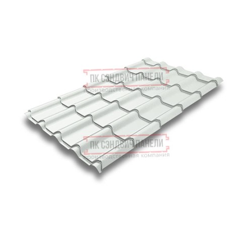 Металлочерепица Камея RAL9003 Drap-0.45