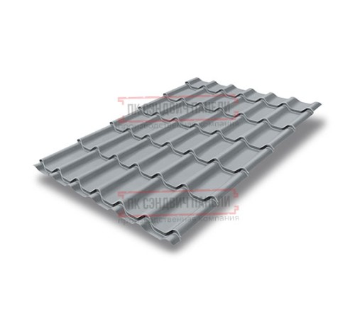 Металлочерепица Классик RR21 GreenCoat Pural Matt-0,5