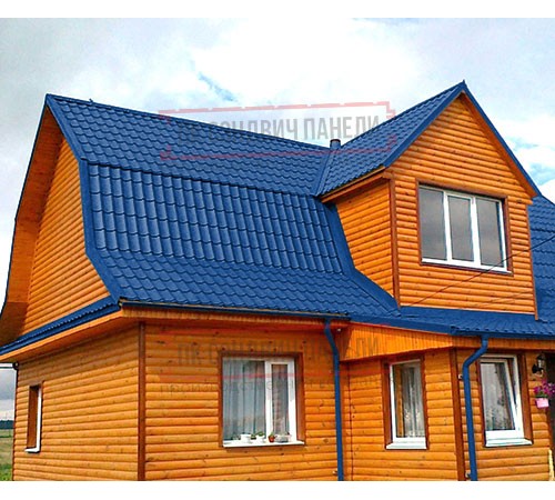 Металлочерепица классик плюс RAL5005 Satin-0.5