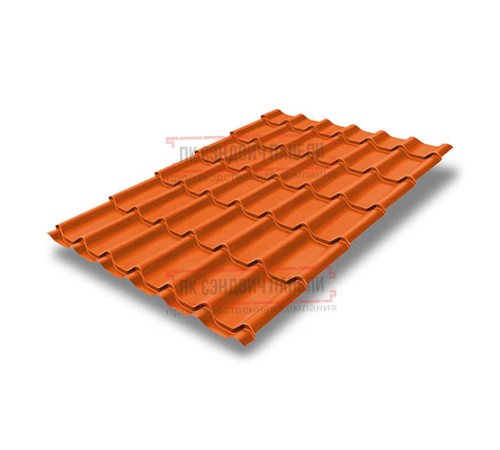 Металлочерепица Классик RAL2004 Полиэстер-0,45