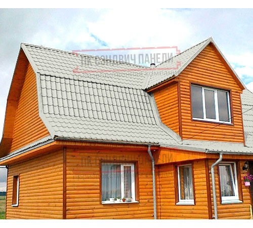 Металлочерепица классик плюс RAL9002 Satin-0.5