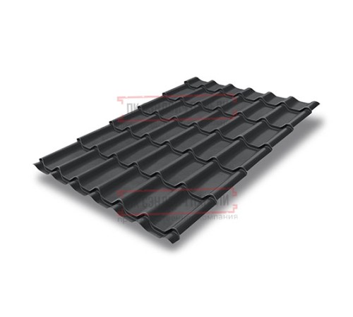 Металлочерепица Классик RR33 GreenCoat Pural Matt-0,5