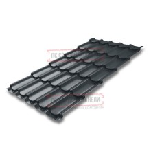 Металлочерепица Квинта плюс RR2Н3 GreenCoat Pural Matt-0.5