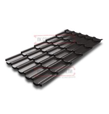 Металлочерепица Квинта плюс 3D RR32 Drap-0,45