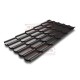 Металлочерепица Квинта плюс 3D RR32 Drap-0,45