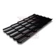 Металлочерепица Квинта плюс 3D RAL9005 Drap-0,45