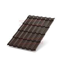 Металлочерепица Ламонтерра XL RAL8017 Viking E-0.5