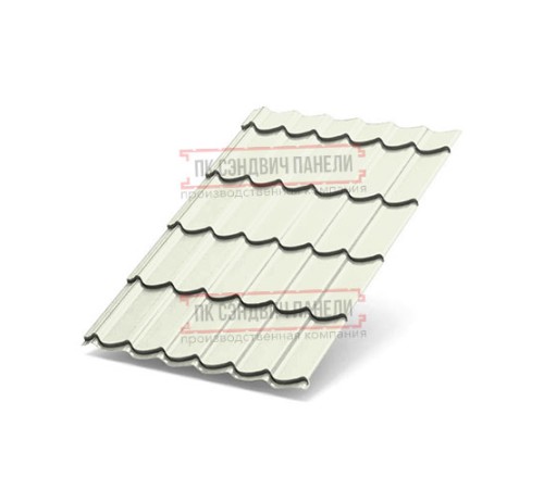 Металлочерепица Макси RAL9010 Пластизол-0.5