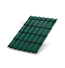 Металлочерепица Макси RAL6005 Norman-0.5