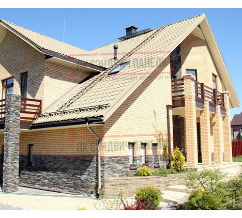 Металлочерепица Ламонтерра XL RAL1015 Norman-0.5