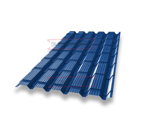 Металлочерепица Монкатта RAL5005 Полиэстер-0,45