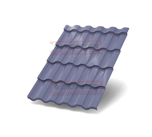 Металлочерепица Монтекристо-M Galmei PURMAN-0.5