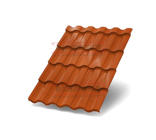 Металлочерепица Монтекристо-M Copper/Copper AGNETA-0.5