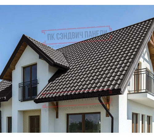 Металлочерепица Монтекристо-X RR32 Viking E-0.5