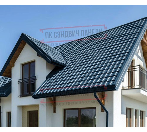 Металлочерепица Монтекристо-M RR35 PURETAN-0.5