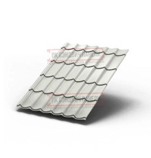 Металлочерепица Ламонтерра RAL9002 Полиэстер-0.5