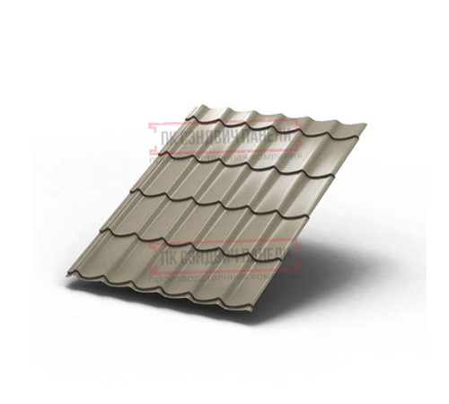 Металлочерепица Ламонтерра RAL1035 Полиэстер-0.45