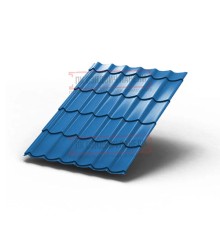 Металлочерепица Ламонтерра RAL5015 Полиэстер-0.5