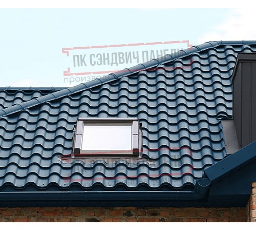 Металлочерепица Монтерроса-S RR35 PURETAN-0.5