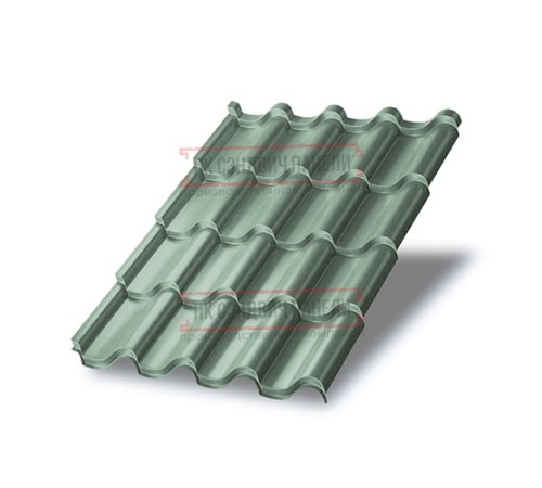 Металлочерепица Монтерроса-M Tourmalin PURMAN-0.5