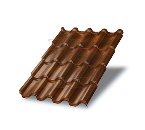 Металлочерепица Монтерроса-X Anticato Клауди-0.5