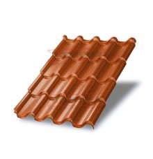 Металлочерепица Монтерроса-SL Copper/Copper AGNETA-0.5