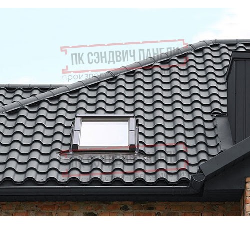 Металлочерепица Монтерроса-ML RR23 PURETAN-0.5