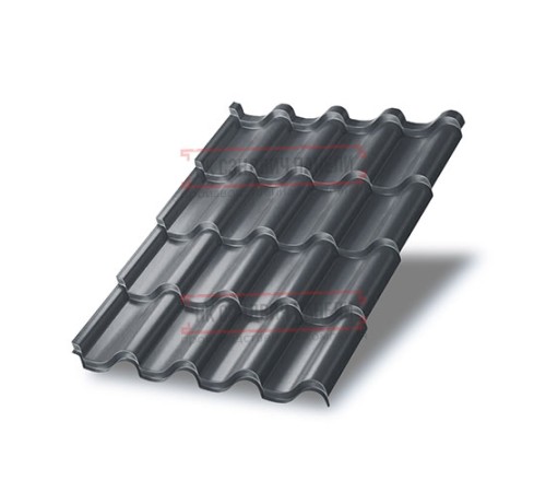 Металлочерепица Монтерроса-X RR23 PURETAN-0.5