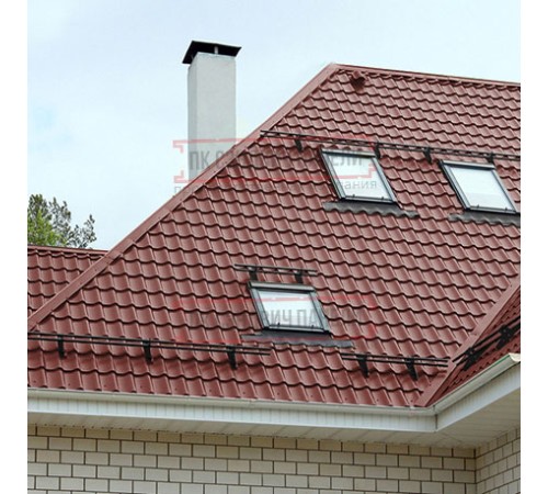 Металлочерепица Супермонтеррей RR29 PURETAN-0.5