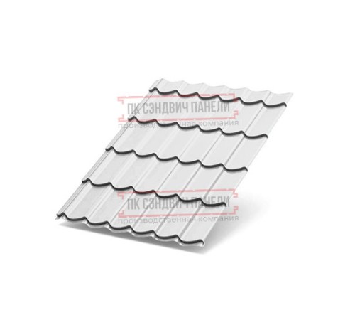 Металлочерепица Супермонтеррей RAL9003 Norman-0.5