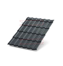 Металлочерепица Ламонтерра X RAL7024 Полиэстер-0.5