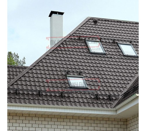 Металлочерепица Супермонтеррей RR32 PURMAN-0.5