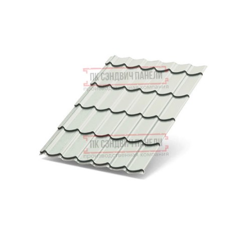 Металлочерепица Супермонтеррей RAL9002 Norman-0.5