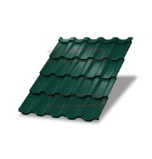 Металлочерепица Трамонтана-M RAL6005 Призма-0.5