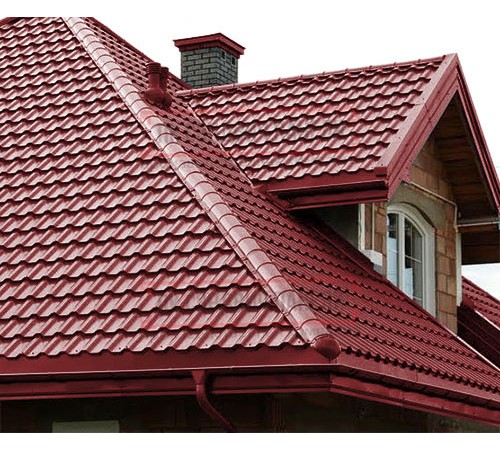 Металлочерепица Трамонтана-XL RAL3011 Norman-0.5