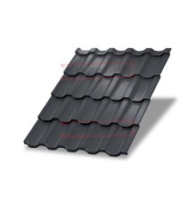 Металлочерепица Трамонтана-M RAL7024 Norman-0.5