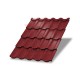 Металлочерепица Трамонтана-SL RAL3011 PURMAN-0.5