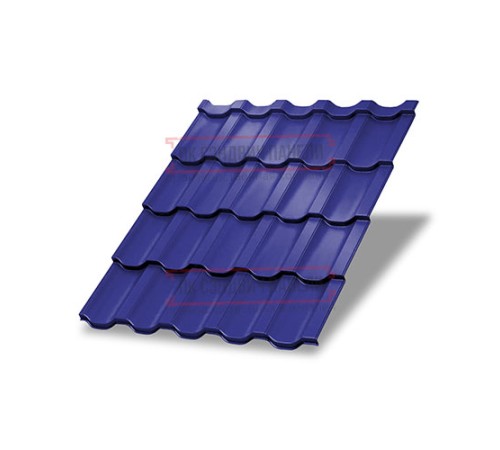 Металлочерепица Трамонтана-S RAL5002 Norman-0.5