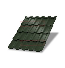 Металлочерепица Трамонтана-XL RAL6007 Viking E-0.5