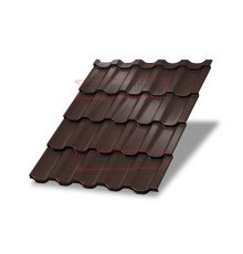 Металлочерепица Трамонтана-ML RAL8017 PURETAN-0.5