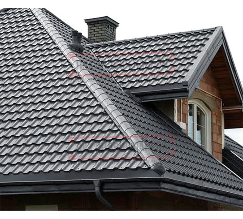 Металлочерепица Трамонтана-M RR23 PURETAN-0.5