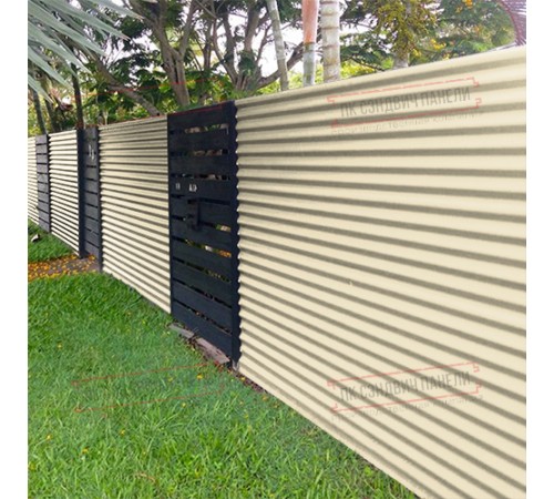 Профилированный лист МП18х1100 Полиэстер RAL-1015-0.45