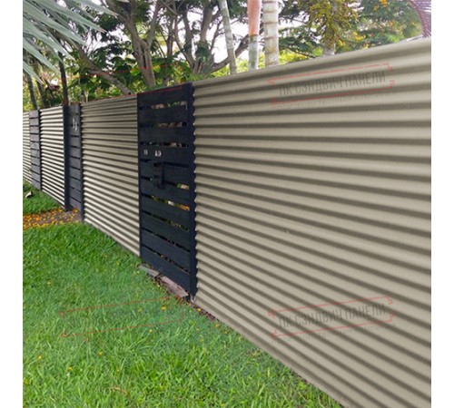 Профилированный лист МП18х1100 Полиэстер RAL-1035-0.45