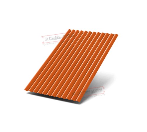 Профилированный лист МП18х1100 Полиэстер RAL-2004-0.45