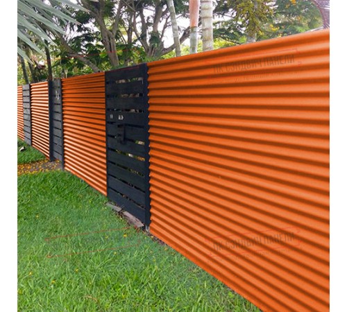 Профилированный лист МП18х1100 Полиэстер RAL-2004-0.45