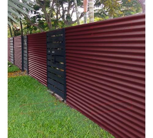 Профилированный лист МП18х1100 Norman RAL-3005-0.5