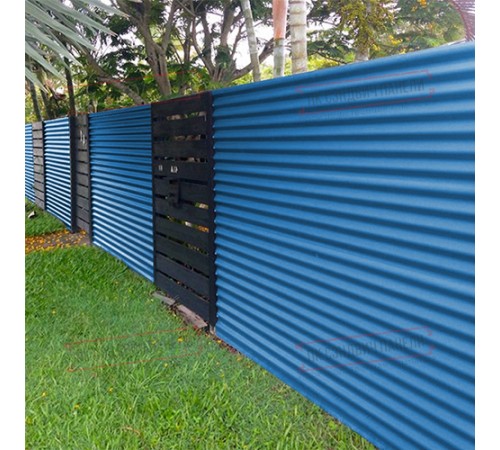 Профилированный лист МП18х1100 Полиэстер RAL-5015-0.7