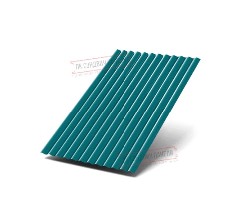 Профилированный лист МП18х1100 Полиэстер RAL-5021-0.45