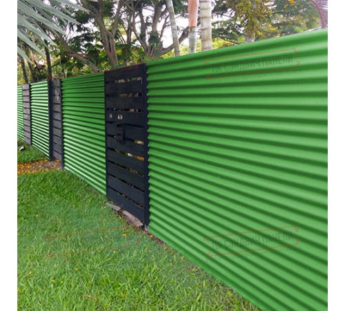 Профилированный лист МП18х1100 Norman RAL-6018-0.5