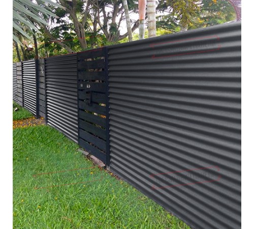 Профилированный лист МП18-1100-0.45 Полиэстер Двусторонний RAL7024/7024